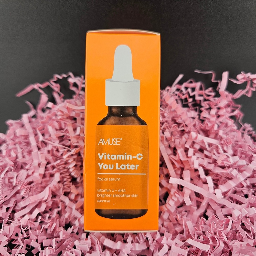 Amuse Vitamin-C You Later Facial Serum Anti-Aging Smoothing Brightening